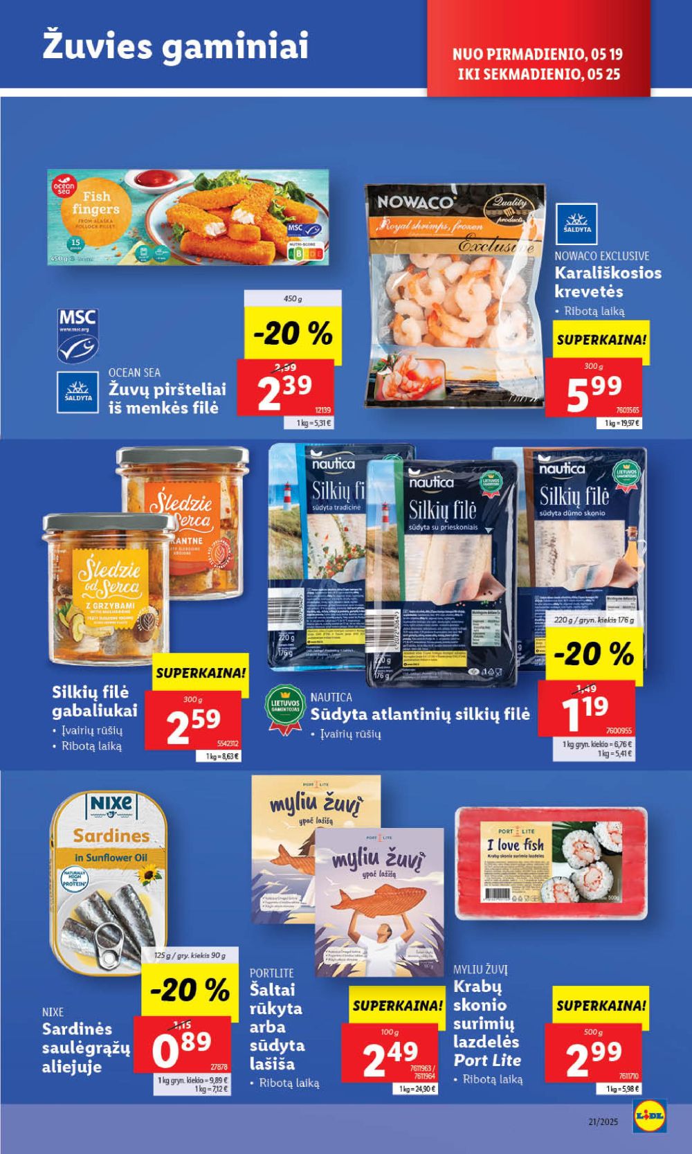 lidl - LIDL - Maisto prekių pasiūlymai (2025 05 22 - 2025 05 25) - page: 35