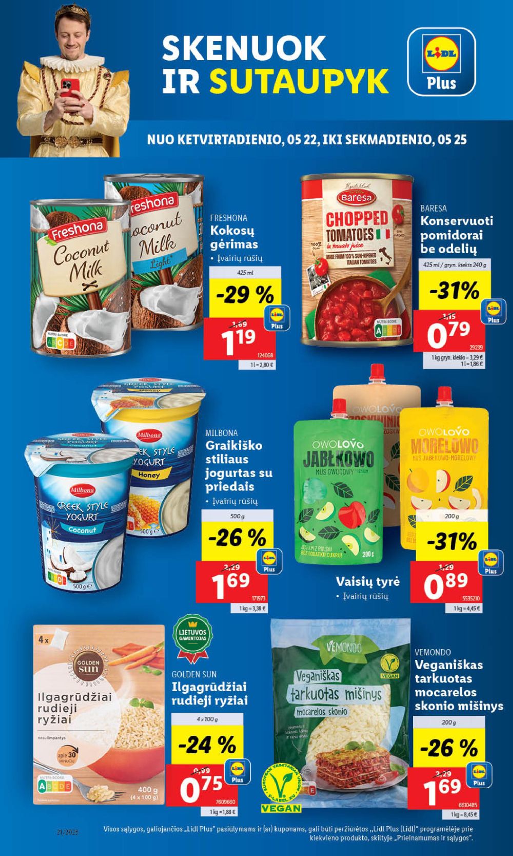 lidl - LIDL - Maisto prekių pasiūlymai (2025 05 22 - 2025 05 25) - page: 3