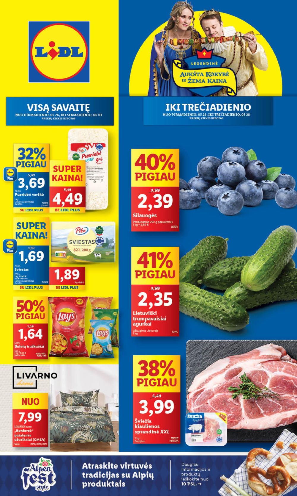 lidl - LIDL - Maisto prekių pasiūlymai (2025 05 26 - 2025 06 01)