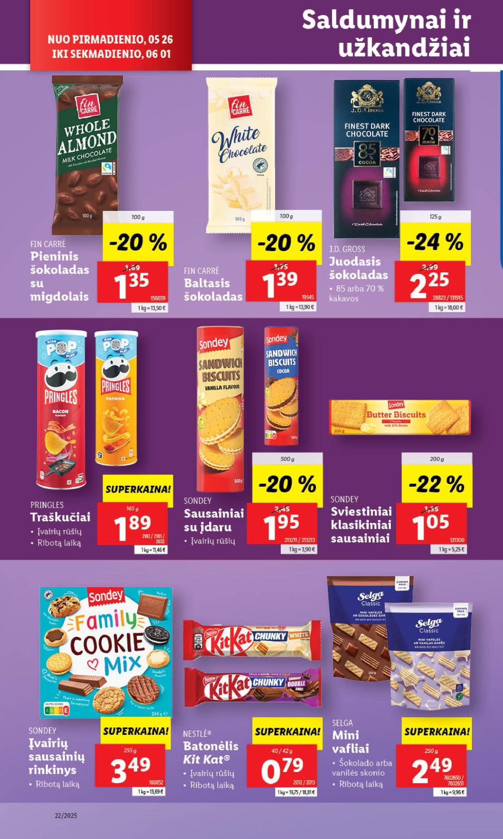 lidl - LIDL - Maisto prekių pasiūlymai (2025 05 26 - 2025 06 01) - page: 26 lidl - LIDL - Maisto prekių pasiūlymai (2025 05 26 - 2025 06 01) - page: 26