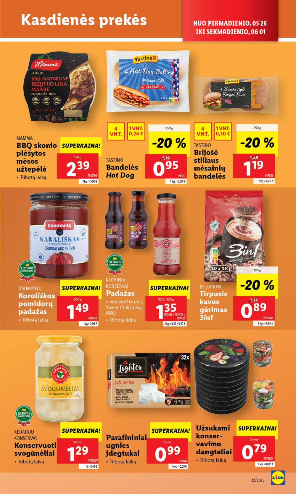 lidl - LIDL - Maisto prekių pasiūlymai (2025 05 26 - 2025 06 01) - page: 23 lidl - LIDL - Maisto prekių pasiūlymai (2025 05 26 - 2025 06 01) - page: 23
