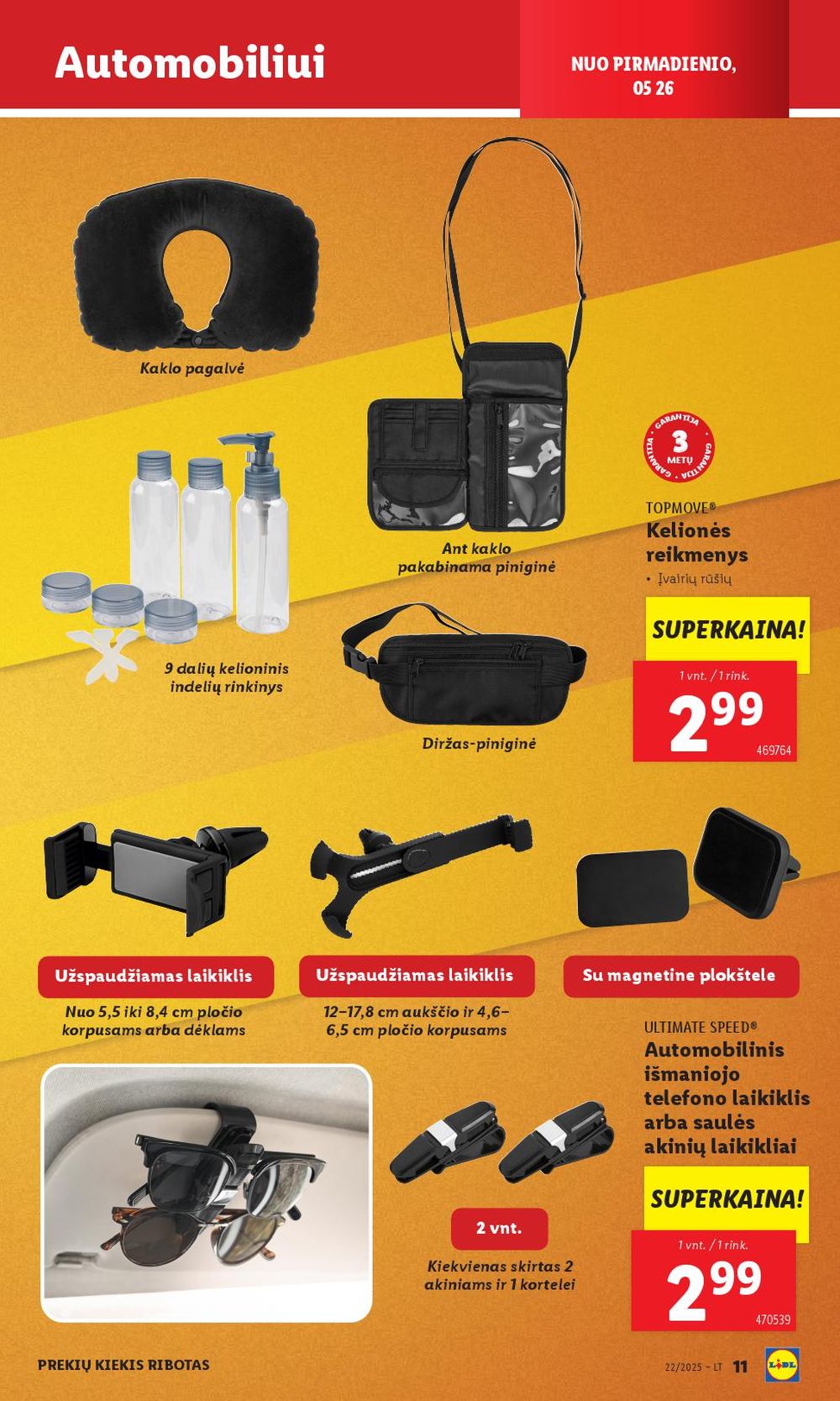 lidl - LIDL - Ne maisto prekių pasiūlymai (2025 05 26 - 2025 06 01) - page: 11