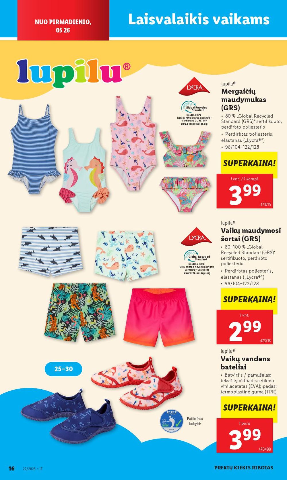 lidl - LIDL - Ne maisto prekių pasiūlymai (2025 05 26 - 2025 06 01) - page: 16