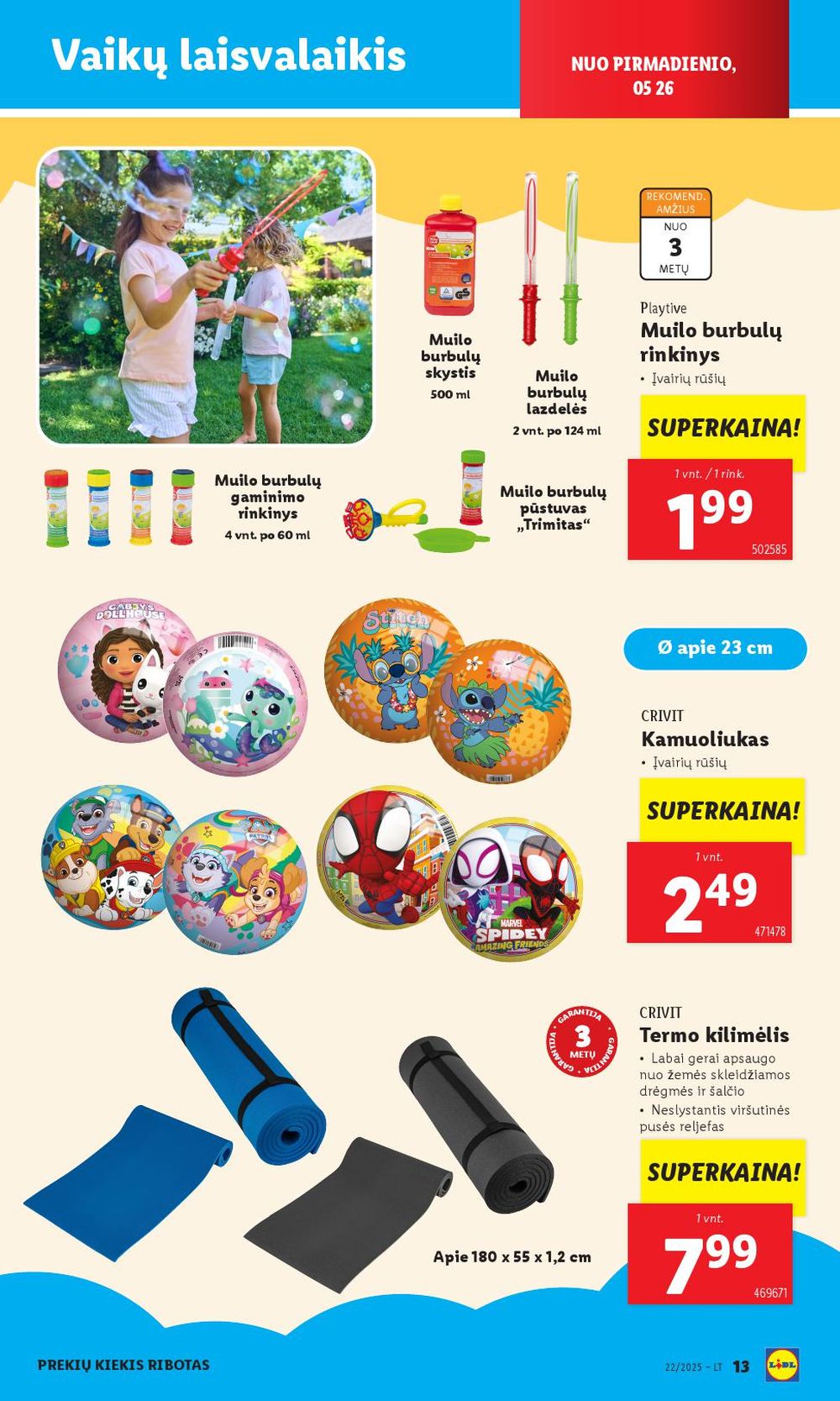 lidl - LIDL - Ne maisto prekių pasiūlymai (2025 05 26 - 2025 06 01) - page: 13