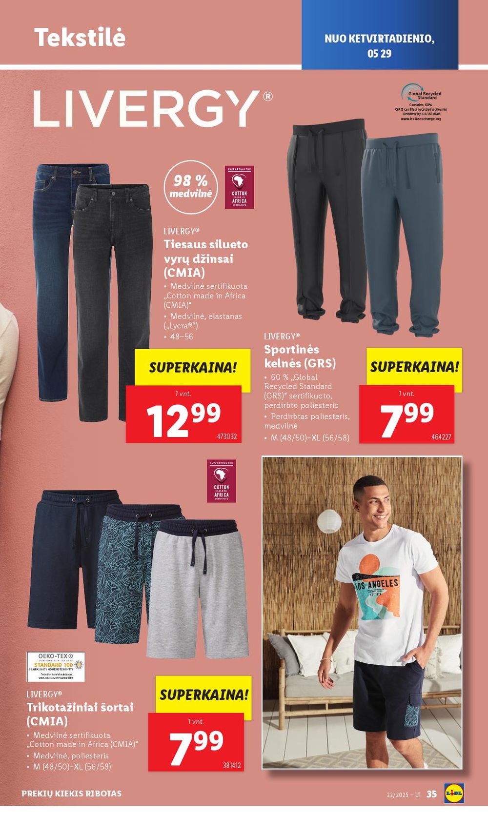 lidl - LIDL - Ne maisto prekių pasiūlymai (2025 05 26 - 2025 06 01) - page: 35