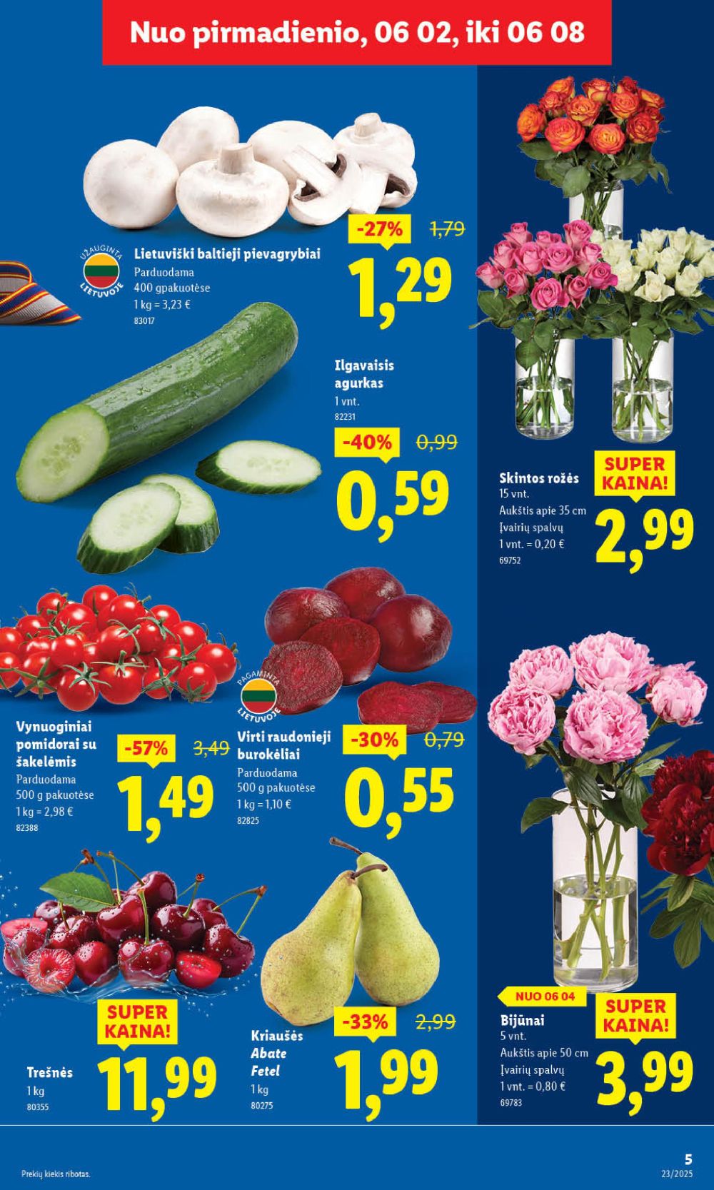 lidl - LIDL - Maisto prekių pasiūlymai (2025 06 02 - 2025 06 08) - page: 5 lidl - LIDL - Maisto prekių pasiūlymai (2025 06 02 - 2025 06 08) - page: 5