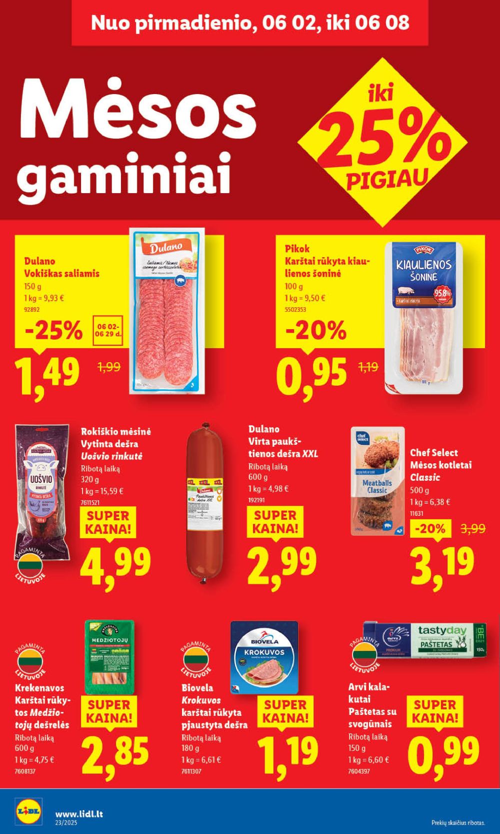 lidl - LIDL - Maisto prekių pasiūlymai (2025 06 02 - 2025 06 08) - page: 36 lidl - LIDL - Maisto prekių pasiūlymai (2025 06 02 - 2025 06 08) - page: 36