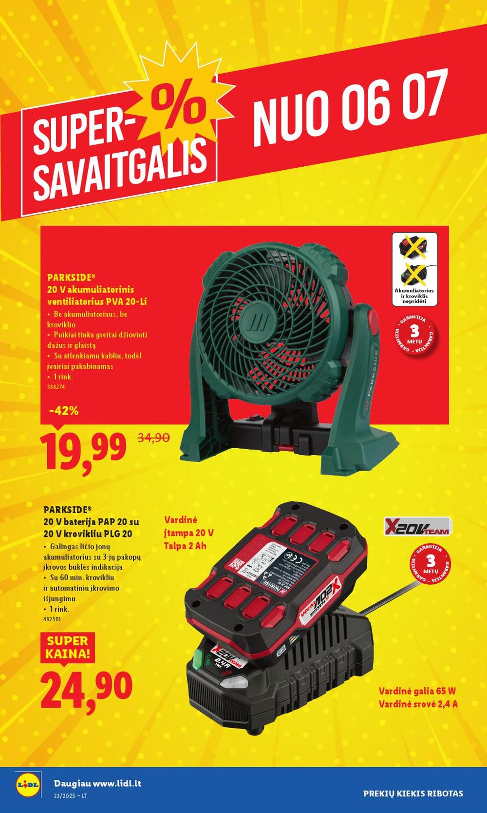 lidl - LIDL - Ne maisto prekių pasiūlymai (2025 06 02 - 2025 06 08) - page: 46 lidl - LIDL - Ne maisto prekių pasiūlymai (2025 06 02 - 2025 06 08) - page: 46