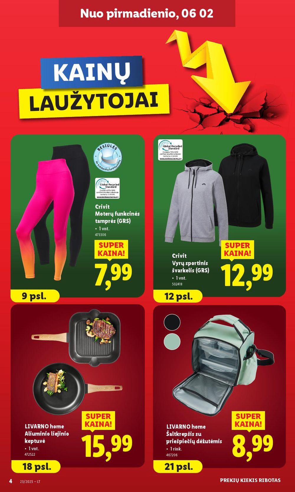 lidl - LIDL - Ne maisto prekių pasiūlymai (2025 06 02 - 2025 06 08) - page: 4 lidl - LIDL - Ne maisto prekių pasiūlymai (2025 06 02 - 2025 06 08) - page: 4