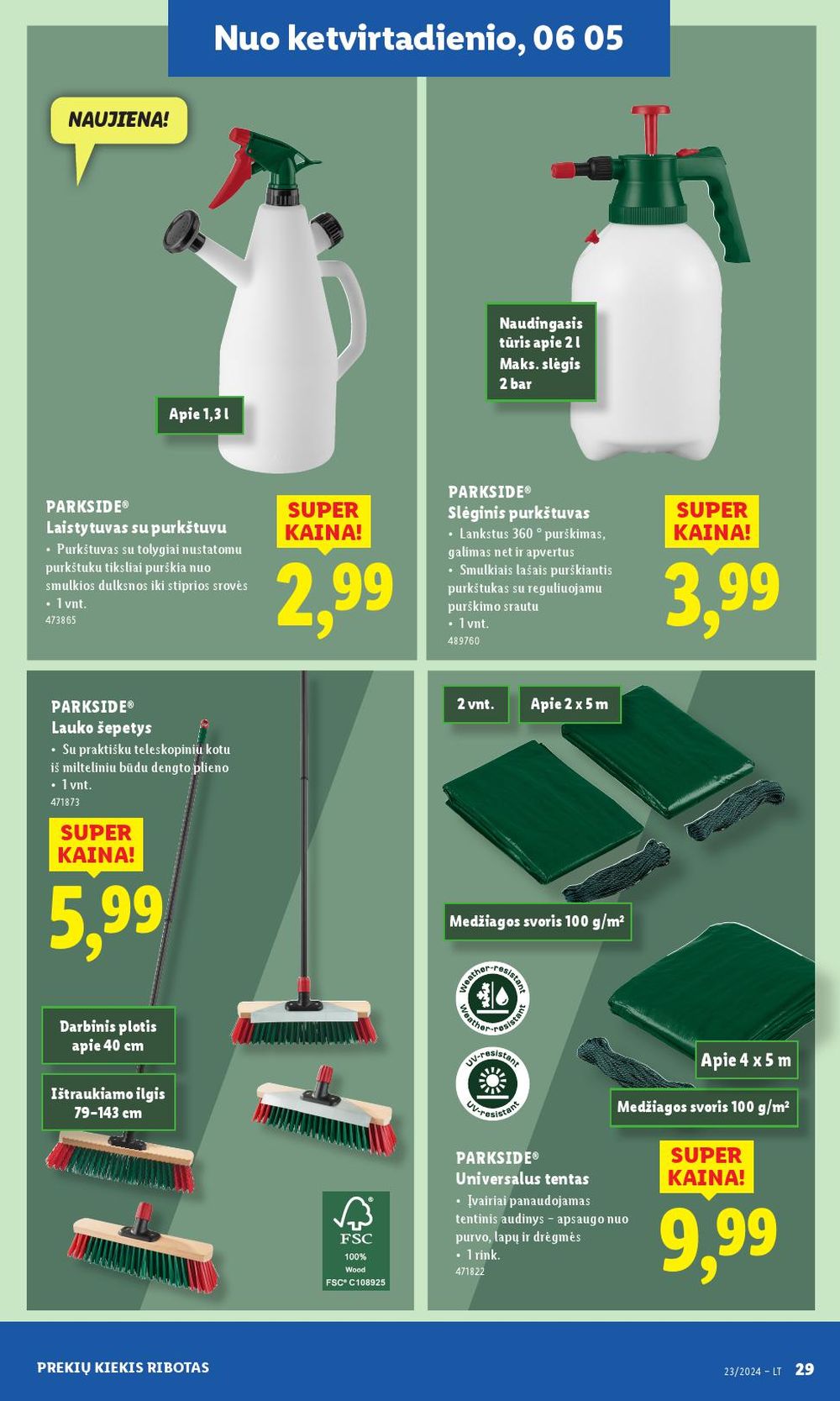 lidl - LIDL - Ne maisto prekių pasiūlymai (2025 06 02 - 2025 06 08) - page: 29 lidl - LIDL - Ne maisto prekių pasiūlymai (2025 06 02 - 2025 06 08) - page: 29