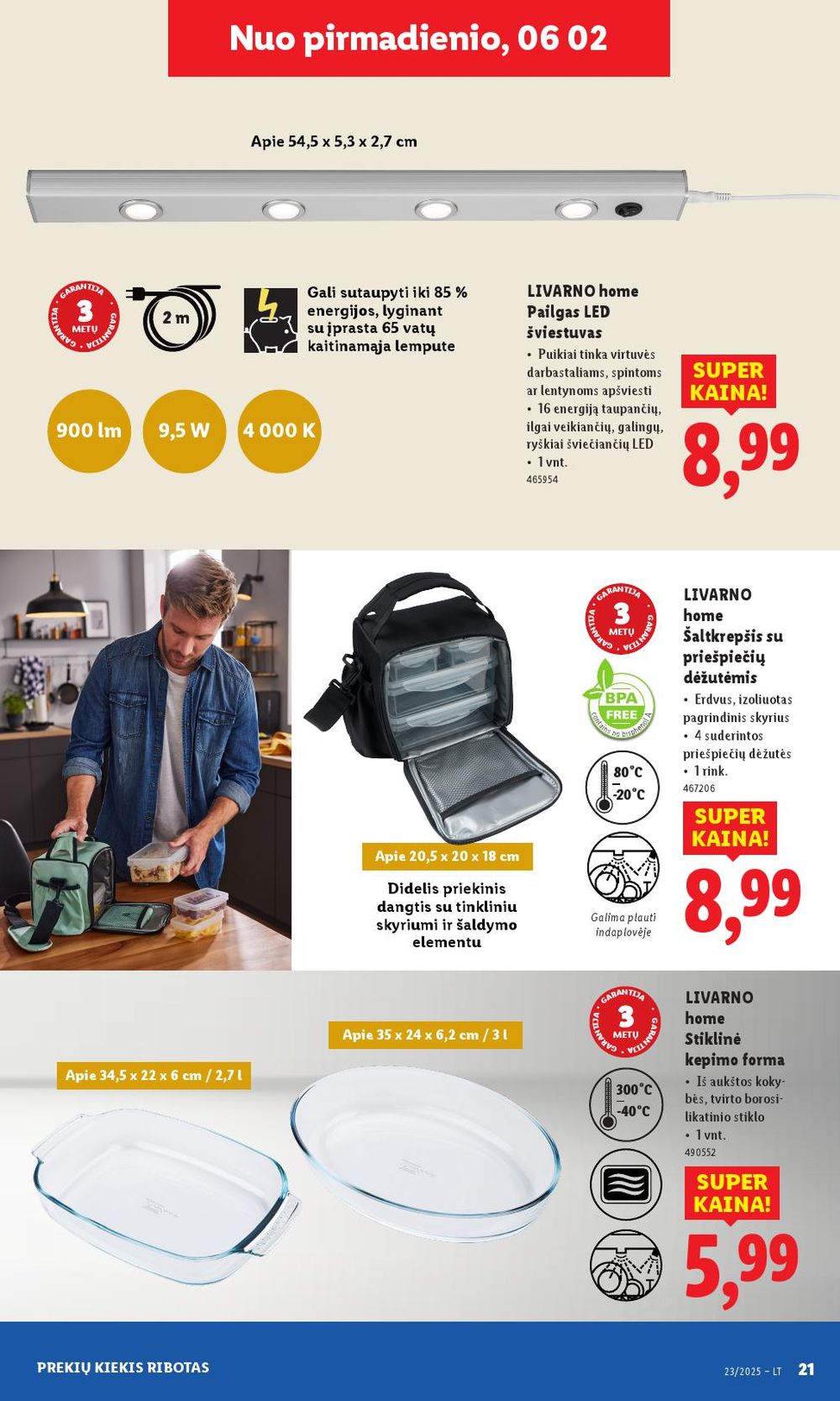 lidl - LIDL - Ne maisto prekių pasiūlymai (2025 06 02 - 2025 06 08) - page: 21 lidl - LIDL - Ne maisto prekių pasiūlymai (2025 06 02 - 2025 06 08) - page: 21