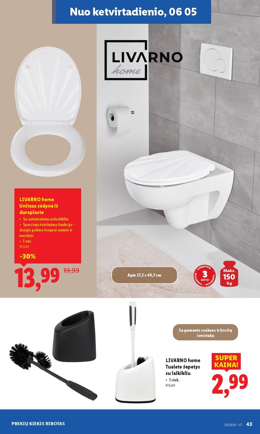 lidl - LIDL - Ne maisto prekių pasiūlymai (2025 06 02 - 2025 06 08) - page: 43 lidl - LIDL - Ne maisto prekių pasiūlymai (2025 06 02 - 2025 06 08) - page: 43