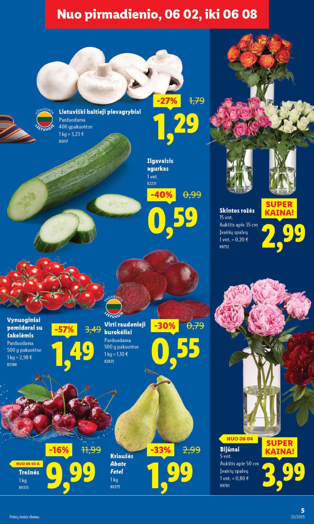 lidl - LIDL - Maisto prekių pasiūlymai (2025 06 05 - 2025 06 08) - page: 15 lidl - LIDL - Maisto prekių pasiūlymai (2025 06 05 - 2025 06 08) - page: 15