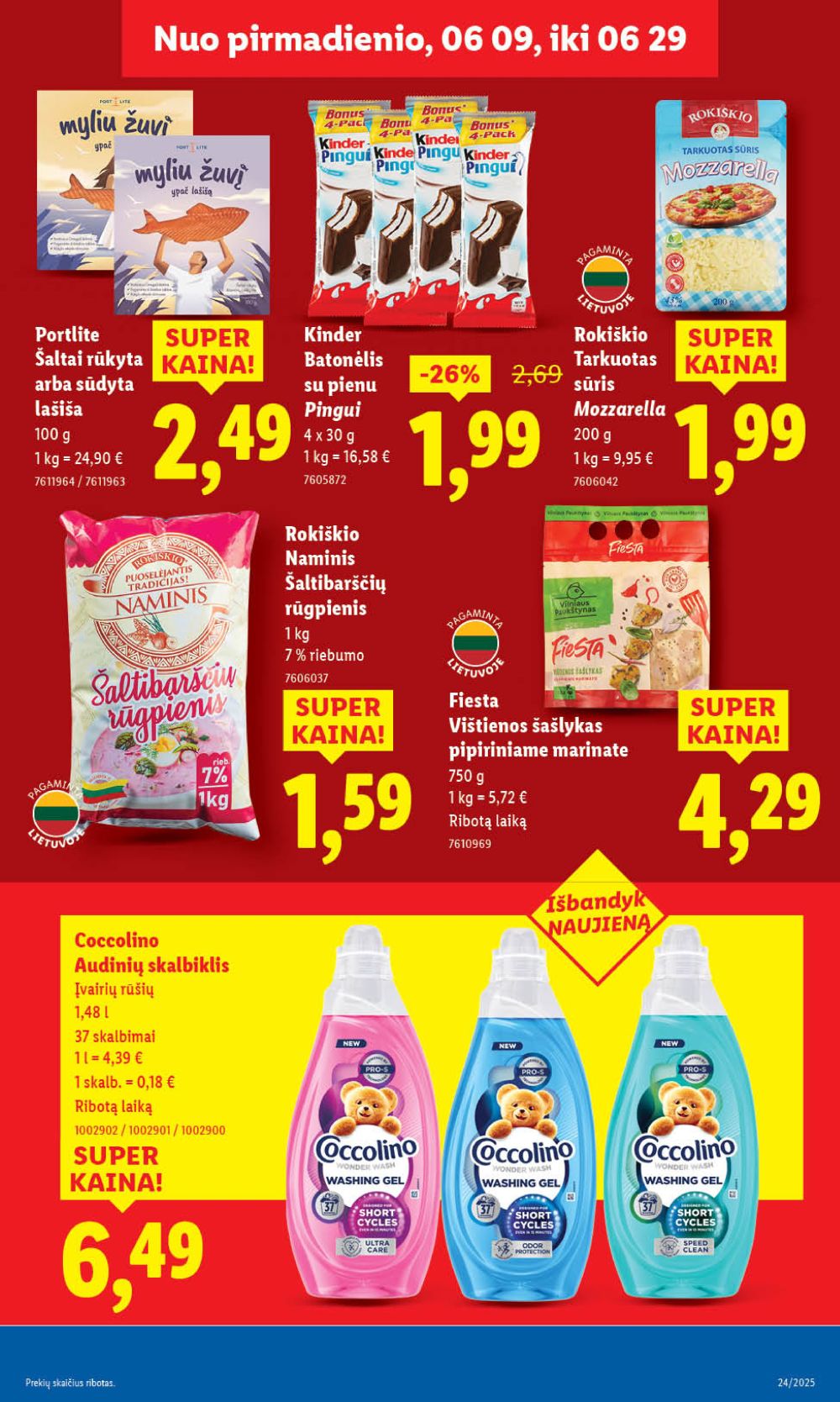 lidl - LIDL - Maisto prekių pasiūlymai (2025 06 09 - 2025 06 15) - page: 23 lidl - LIDL - Maisto prekių pasiūlymai (2025 06 09 - 2025 06 15) - page: 23