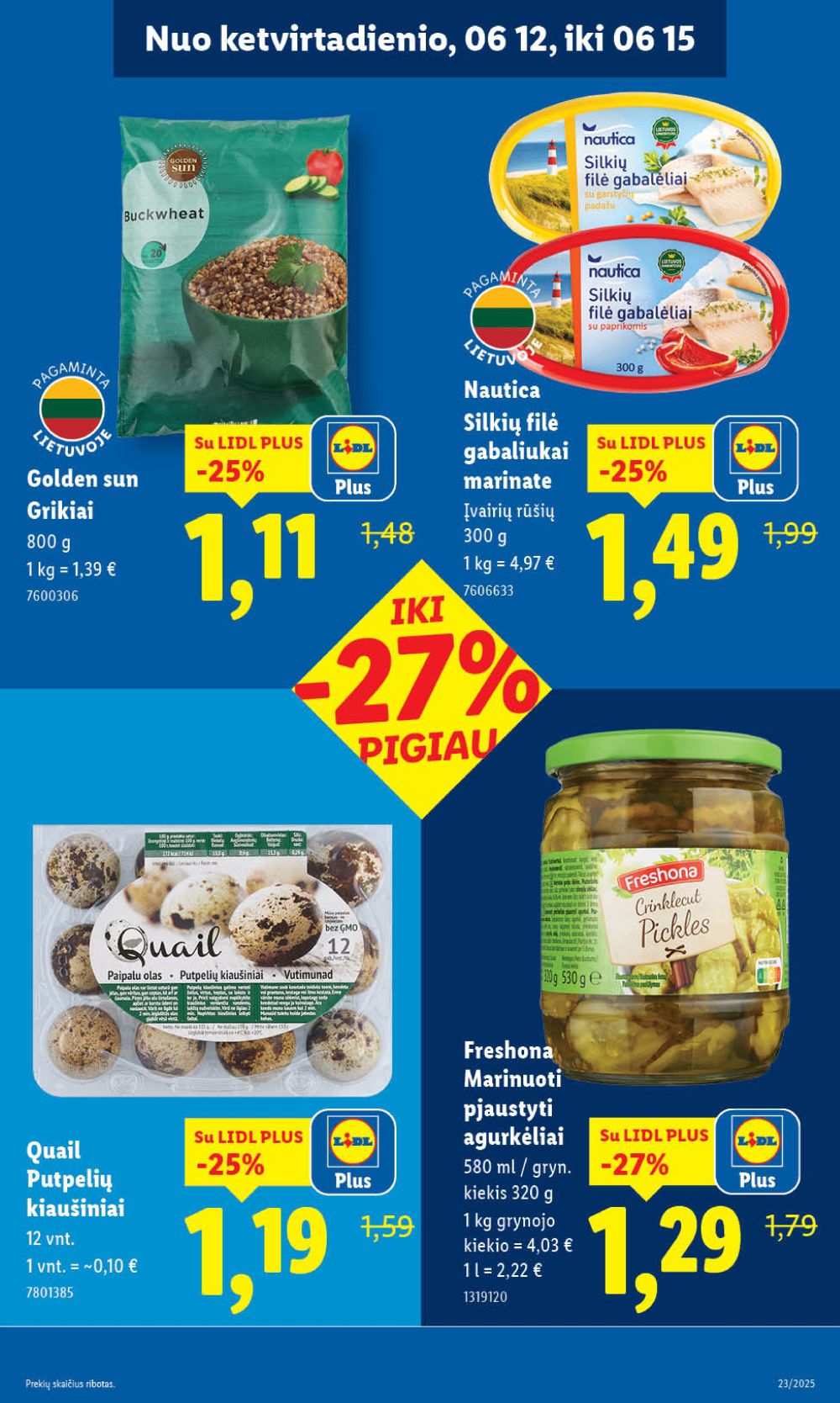 lidl - LIDL - Maisto prekių pasiūlymai (2025 06 09 - 2025 06 15) - page: 45 lidl - LIDL - Maisto prekių pasiūlymai (2025 06 09 - 2025 06 15) - page: 45