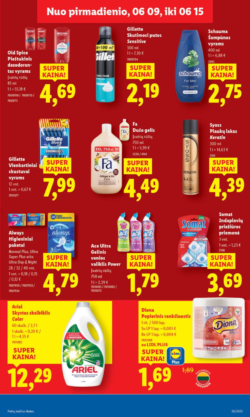 lidl - LIDL - Maisto prekių pasiūlymai (2025 06 09 - 2025 06 15) - page: 31 lidl - LIDL - Maisto prekių pasiūlymai (2025 06 09 - 2025 06 15) - page: 31