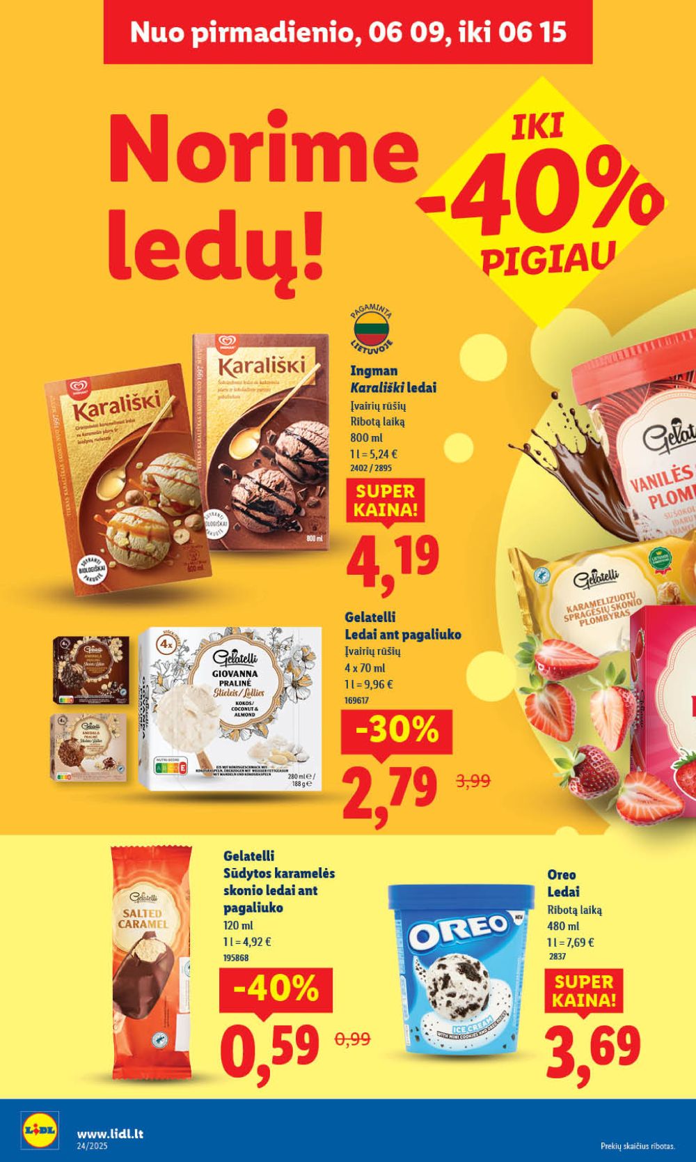lidl - LIDL - Maisto prekių pasiūlymai (2025 06 09 - 2025 06 15) - page: 18 lidl - LIDL - Maisto prekių pasiūlymai (2025 06 09 - 2025 06 15) - page: 18