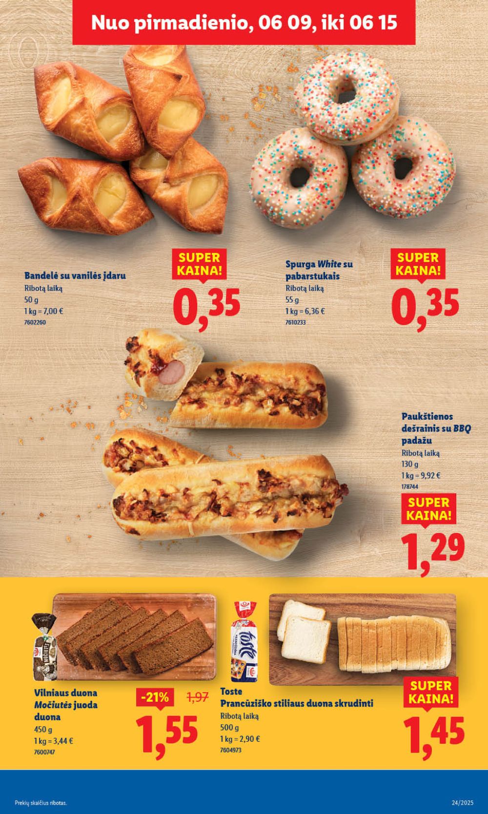 lidl - LIDL - Maisto prekių pasiūlymai (2025 06 09 - 2025 06 15) - page: 7 lidl - LIDL - Maisto prekių pasiūlymai (2025 06 09 - 2025 06 15) - page: 7