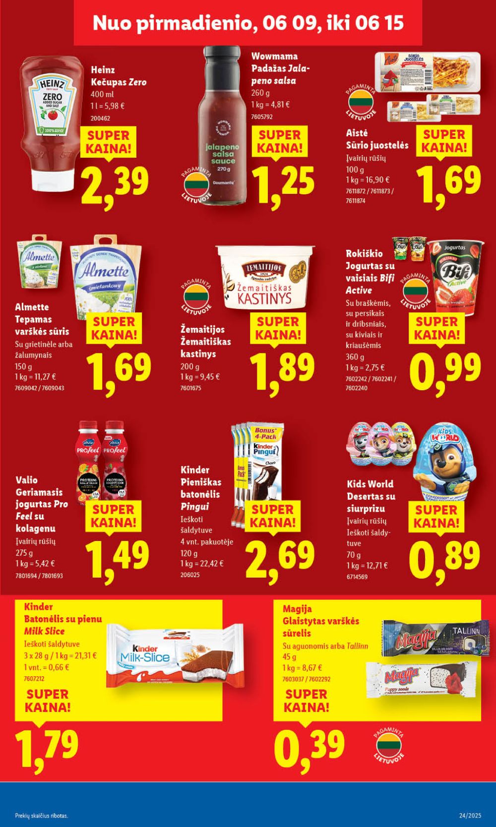 lidl - LIDL - Maisto prekių pasiūlymai (2025 06 09 - 2025 06 15) - page: 27 lidl - LIDL - Maisto prekių pasiūlymai (2025 06 09 - 2025 06 15) - page: 27