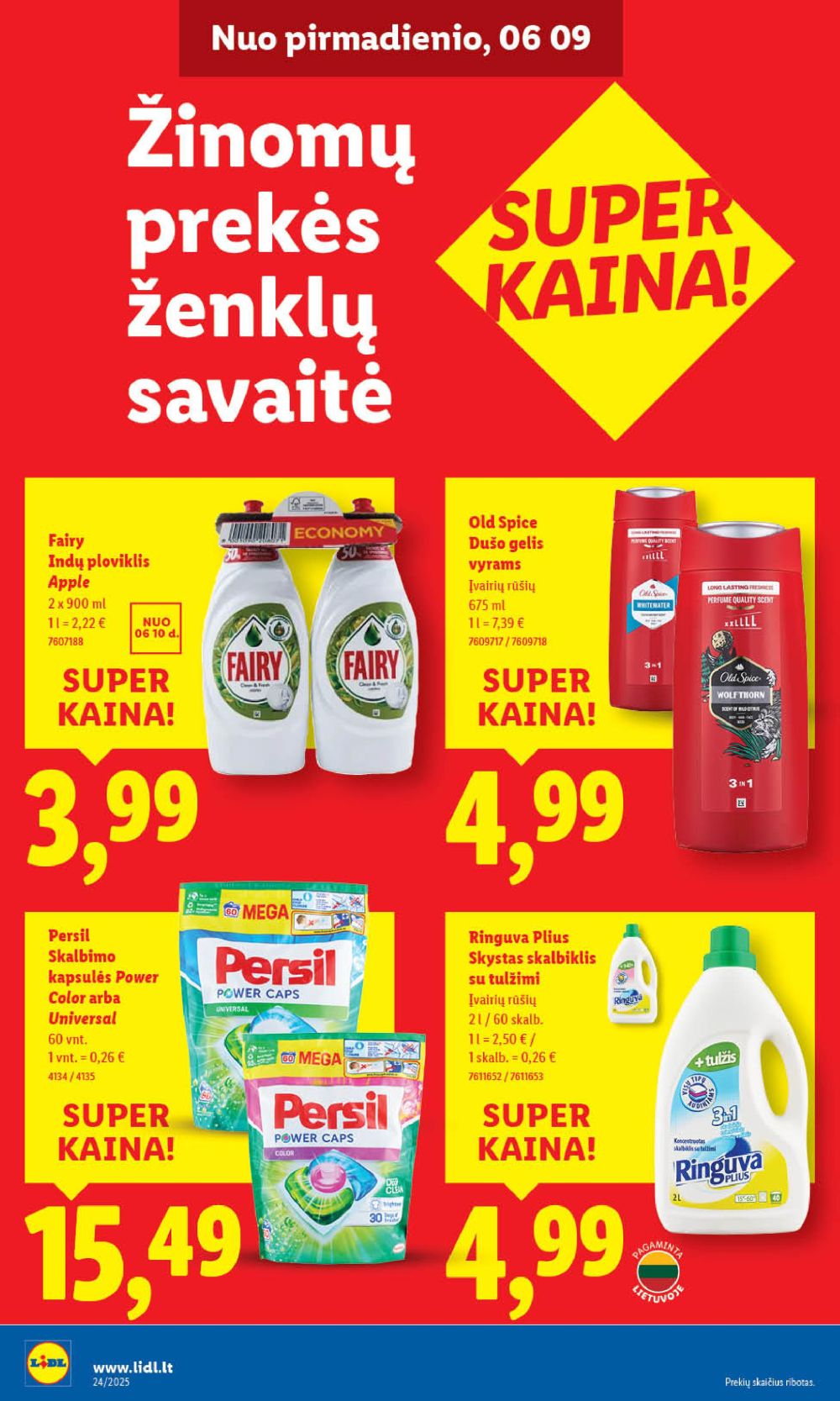 lidl - LIDL - Maisto prekių pasiūlymai (2025 06 12 - 2025 06 15) - page: 38 lidl - LIDL - Maisto prekių pasiūlymai (2025 06 12 - 2025 06 15) - page: 38