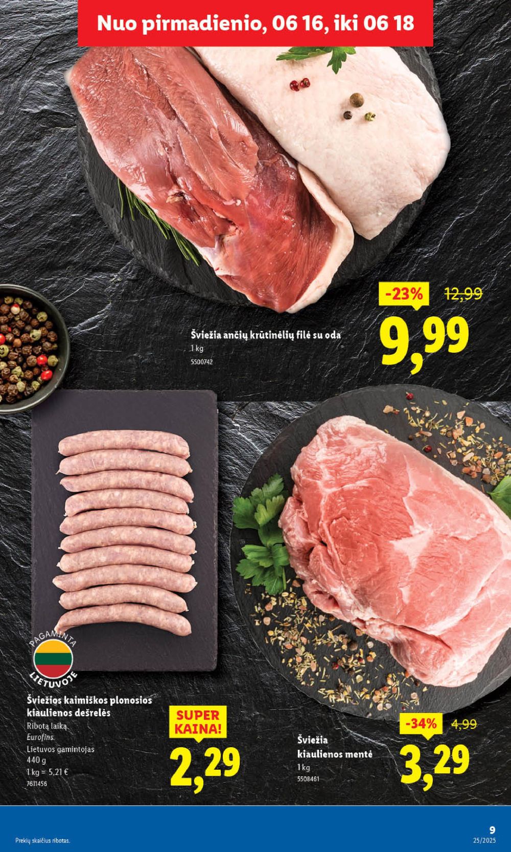lidl - LIDL - Maisto prekių pasiūlymai (2025 06 16 - 2025 06 22) - page: 9 lidl - LIDL - Maisto prekių pasiūlymai (2025 06 16 - 2025 06 22) - page: 9