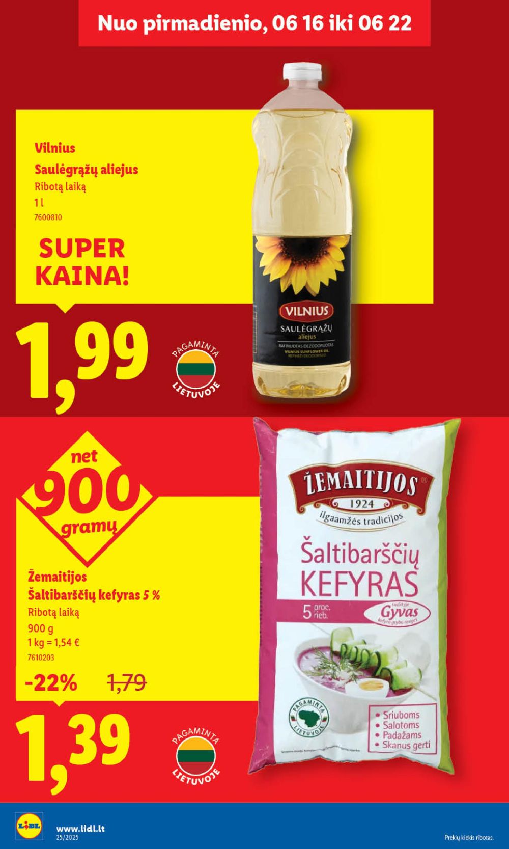 lidl - LIDL - Maisto prekių pasiūlymai (2025 06 16 - 2025 06 22) - page: 20 lidl - LIDL - Maisto prekių pasiūlymai (2025 06 16 - 2025 06 22) - page: 20