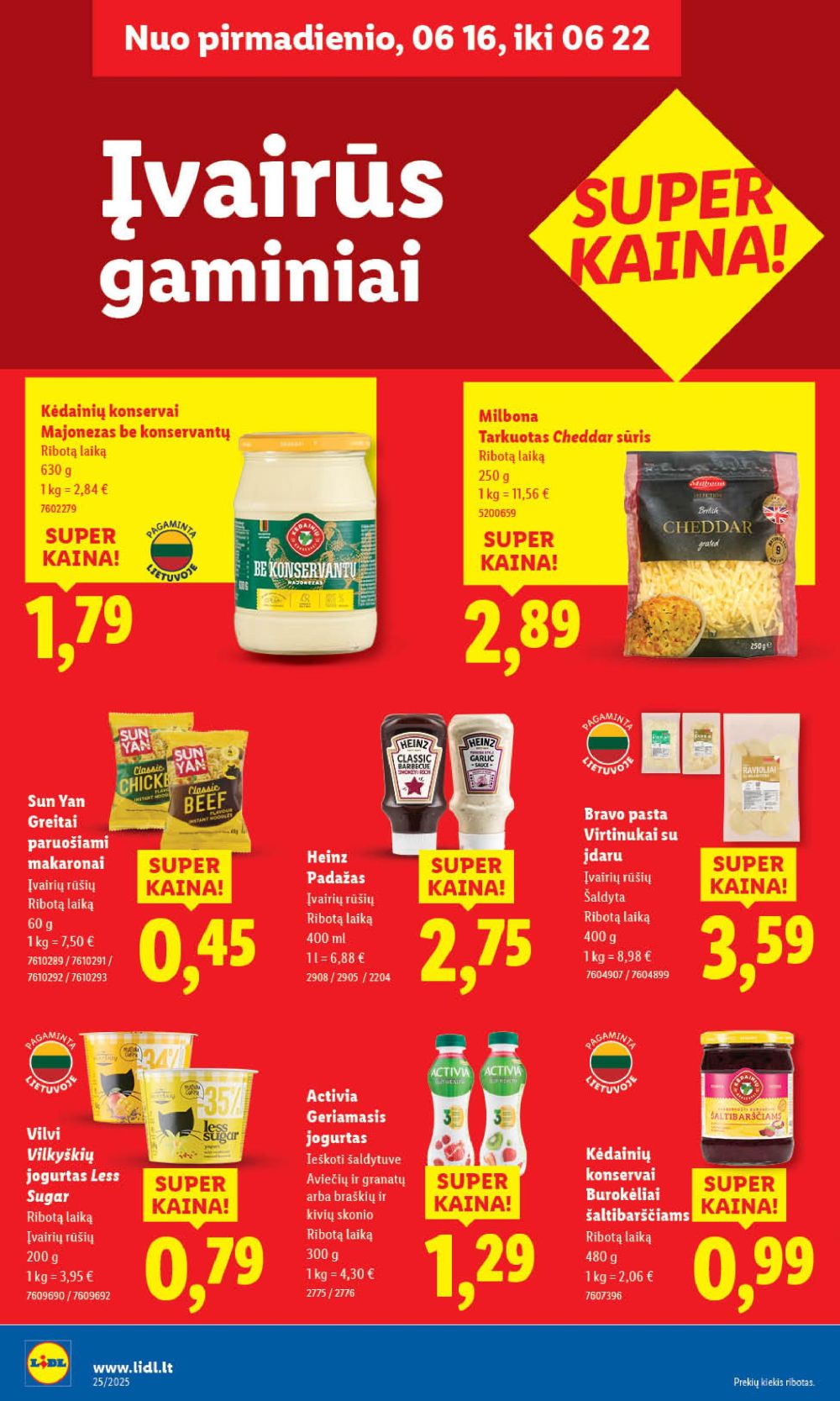 lidl - LIDL - Maisto prekių pasiūlymai (2025 06 16 - 2025 06 22) - page: 28 lidl - LIDL - Maisto prekių pasiūlymai (2025 06 16 - 2025 06 22) - page: 28