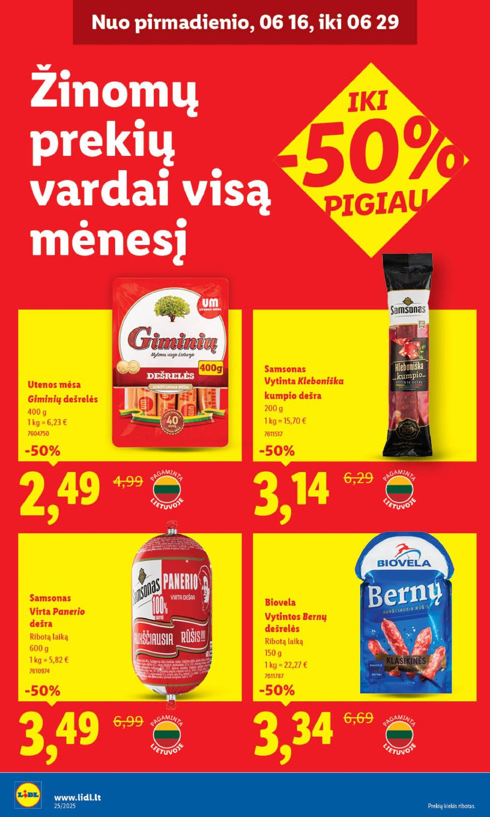 lidl - LIDL - Maisto prekių pasiūlymai (2025 06 16 - 2025 06 22) - page: 24 lidl - LIDL - Maisto prekių pasiūlymai (2025 06 16 - 2025 06 22) - page: 24