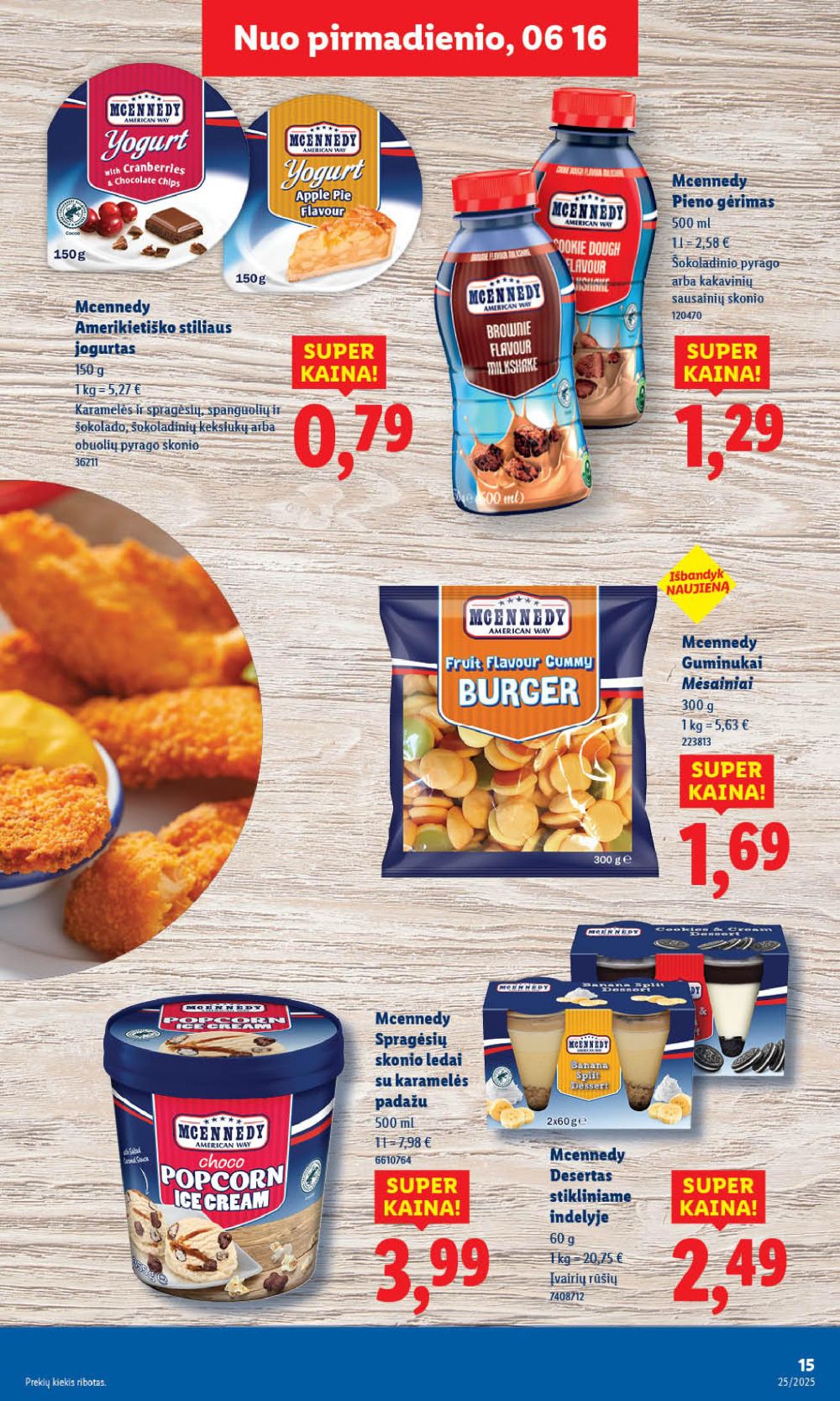lidl - LIDL - Maisto prekių pasiūlymai (2025 06 16 - 2025 06 22) - page: 15 lidl - LIDL - Maisto prekių pasiūlymai (2025 06 16 - 2025 06 22) - page: 15