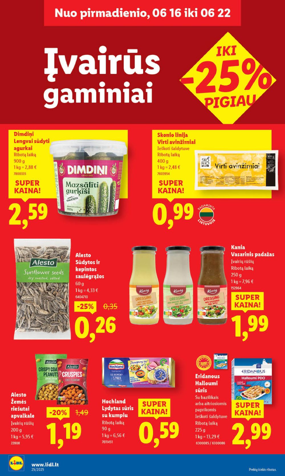 lidl - LIDL - Maisto prekių pasiūlymai (2025 06 16 - 2025 06 22) - page: 32 lidl - LIDL - Maisto prekių pasiūlymai (2025 06 16 - 2025 06 22) - page: 32