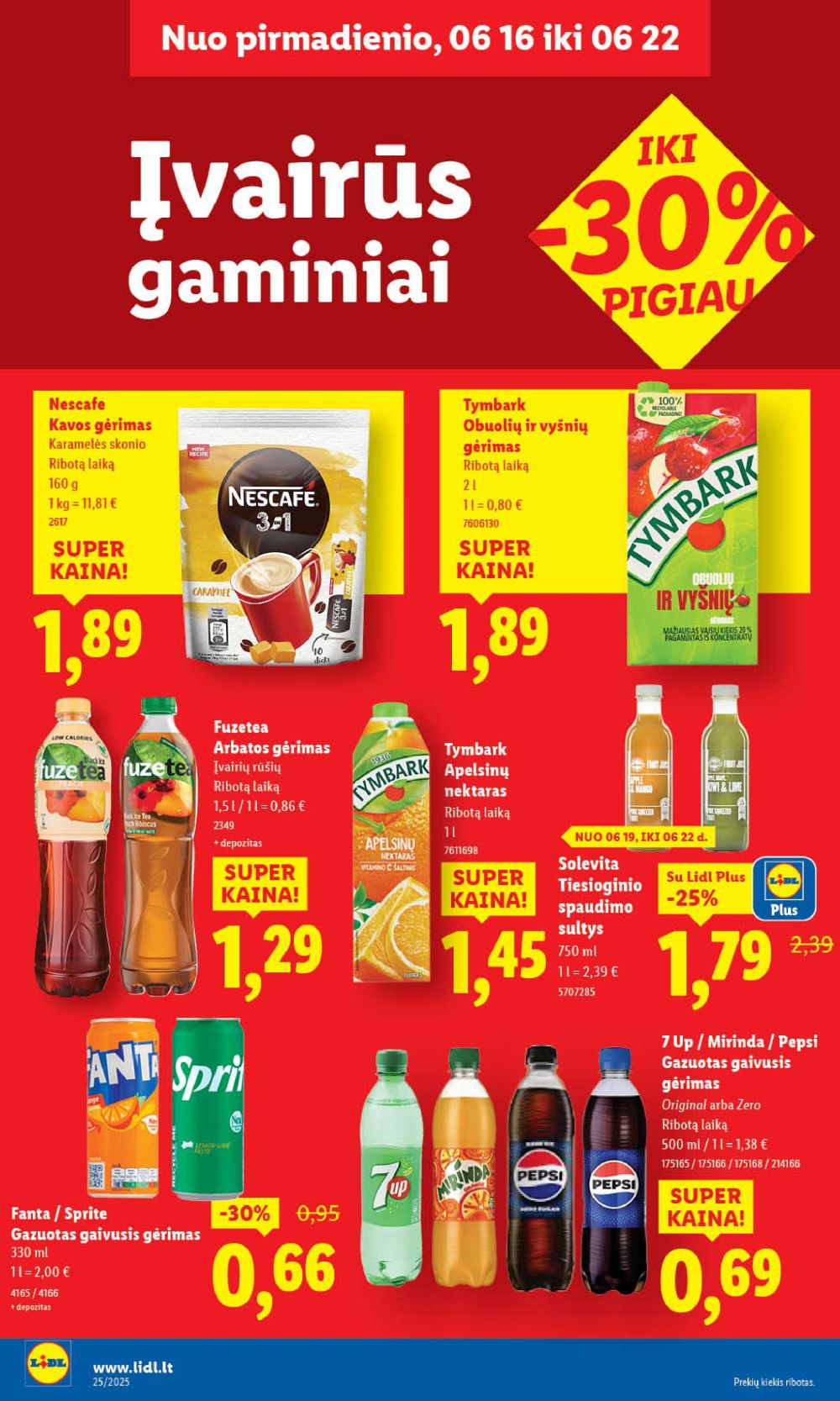 lidl - LIDL - Maisto prekių pasiūlymai (2025 06 16 - 2025 06 22) - page: 34 lidl - LIDL - Maisto prekių pasiūlymai (2025 06 16 - 2025 06 22) - page: 34