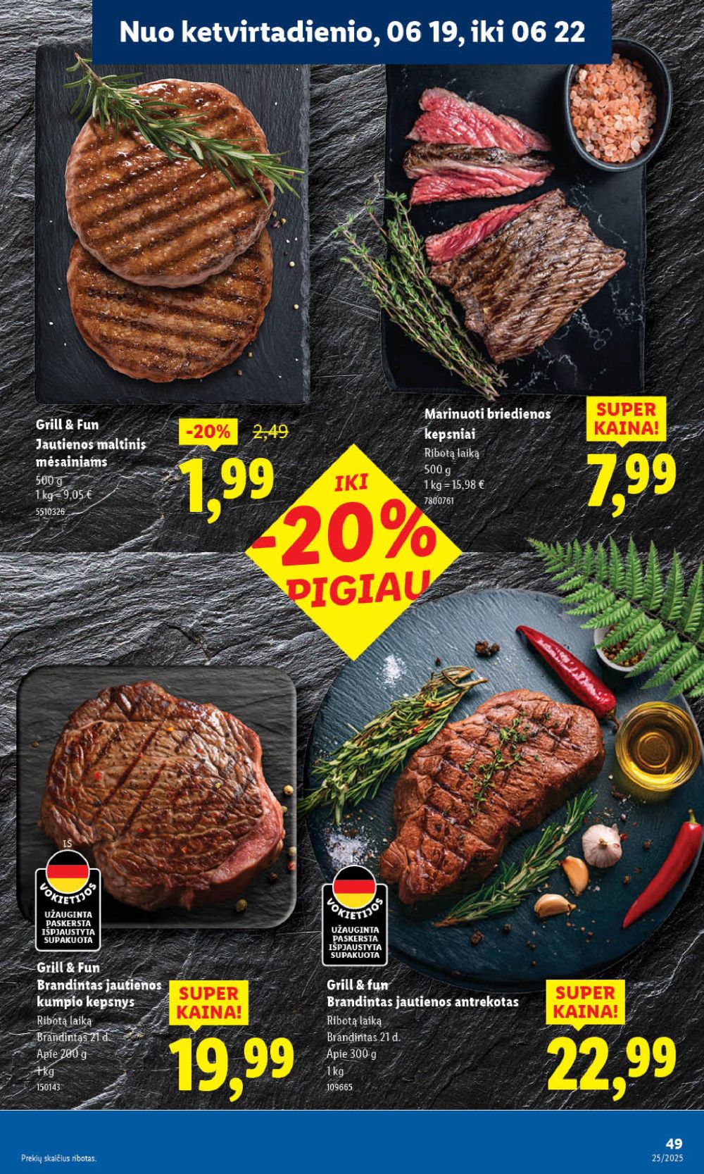 lidl - LIDL - Maisto prekių pasiūlymai (2025 06 16 - 2025 06 22) - page: 49 lidl - LIDL - Maisto prekių pasiūlymai (2025 06 16 - 2025 06 22) - page: 49