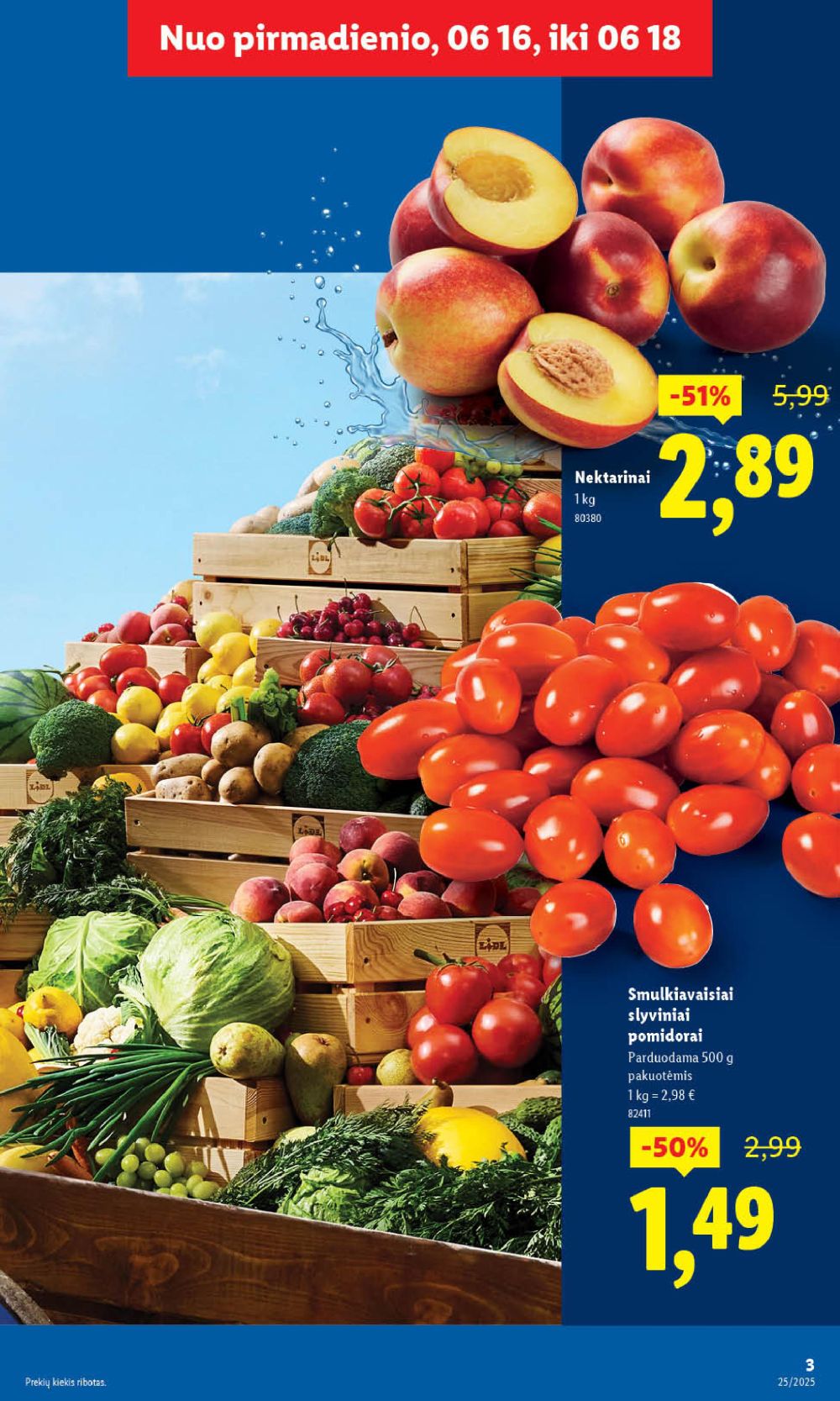 lidl - LIDL - Maisto prekių pasiūlymai (2025 06 16 - 2025 06 22) - page: 3 lidl - LIDL - Maisto prekių pasiūlymai (2025 06 16 - 2025 06 22) - page: 3