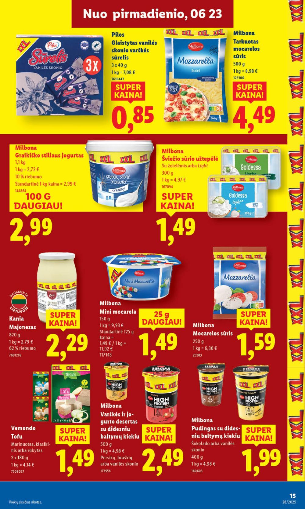 lidl - LIDL - Maisto prekių pasiūlymai (2025 06 23 - 2025 06 29) - page: 15 lidl - LIDL - Maisto prekių pasiūlymai (2025 06 23 - 2025 06 29) - page: 15