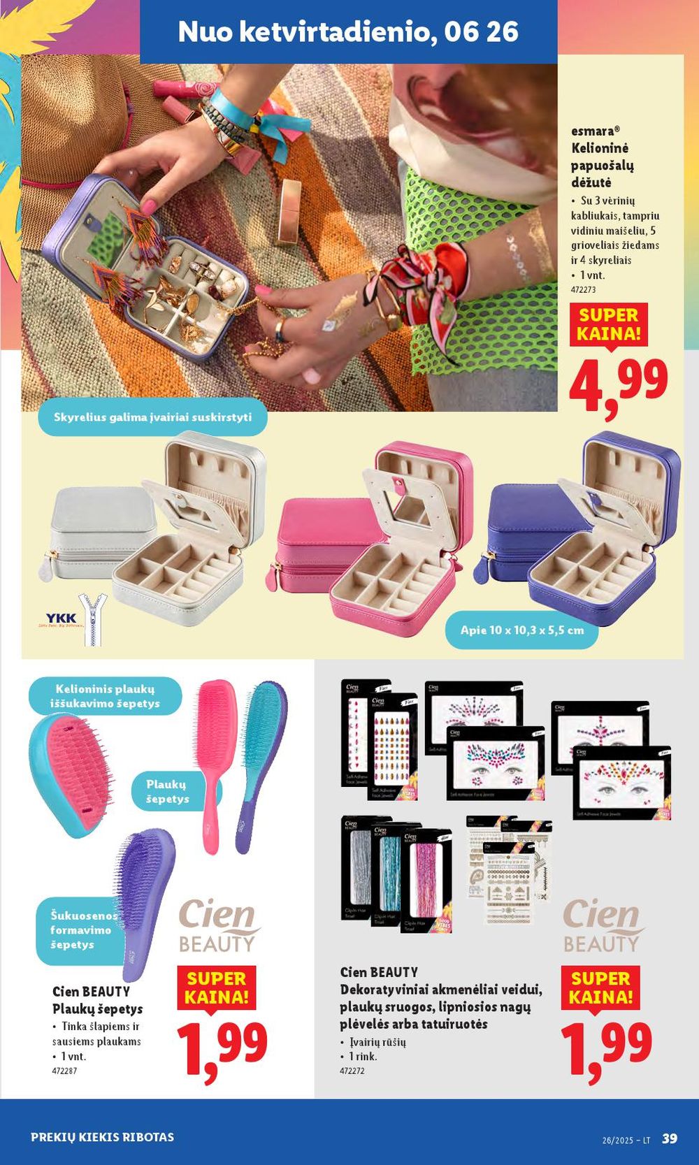 lidl - LIDL - Ne maisto prekių pasiūlymai (2025 06 23 - 2025 06 29) - page: 39 lidl - LIDL - Ne maisto prekių pasiūlymai (2025 06 23 - 2025 06 29) - page: 39