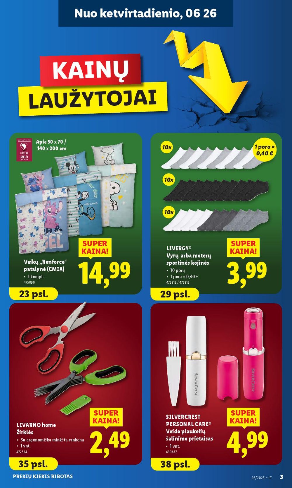 lidl - LIDL - Ne maisto prekių pasiūlymai (2025 06 23 - 2025 06 29) - page: 3 lidl - LIDL - Ne maisto prekių pasiūlymai (2025 06 23 - 2025 06 29) - page: 3