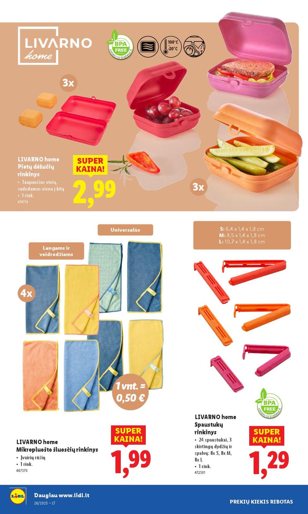lidl - LIDL - Ne maisto prekių pasiūlymai (2025 06 23 - 2025 06 29) - page: 34 lidl - LIDL - Ne maisto prekių pasiūlymai (2025 06 23 - 2025 06 29) - page: 34