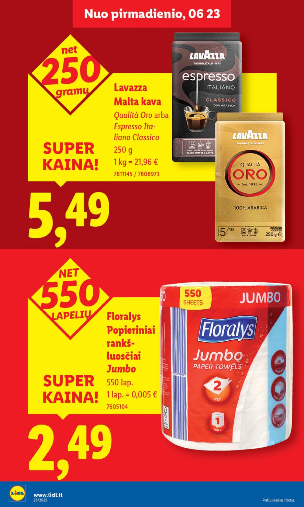 lidl - LIDL - Maisto prekių pasiūlymai (2025 06 26 - 2025 06 29) - page: 26 lidl - LIDL - Maisto prekių pasiūlymai (2025 06 26 - 2025 06 29) - page: 26