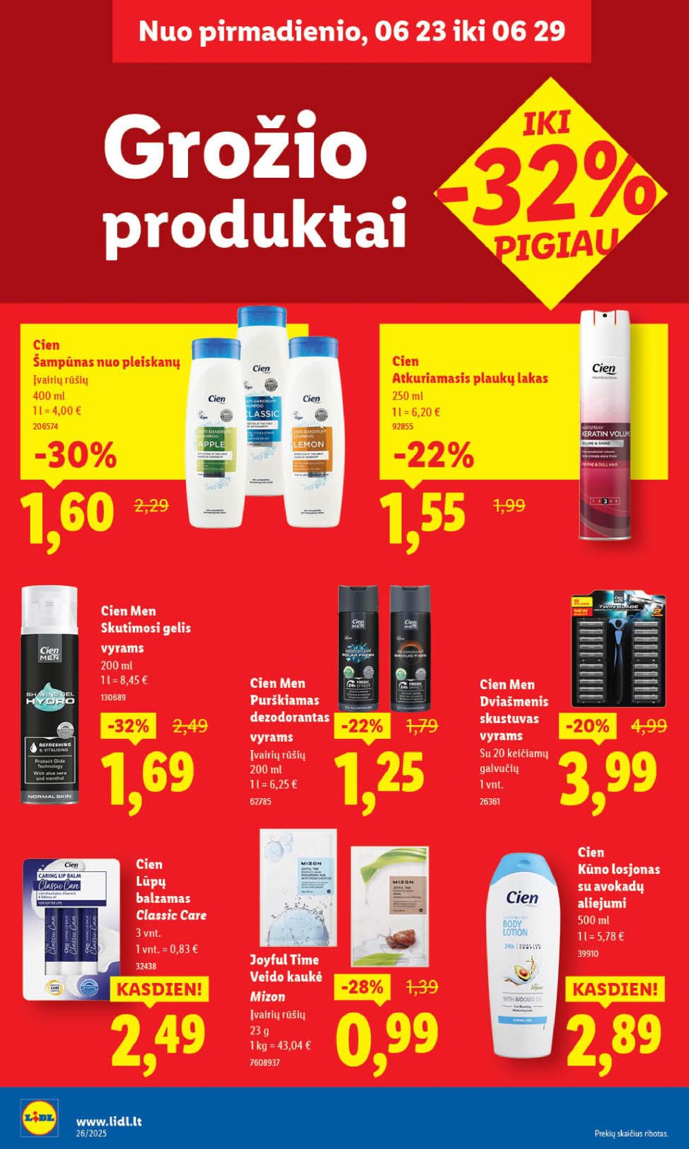 lidl - LIDL - Maisto prekių pasiūlymai (2025 06 26 - 2025 06 29) - page: 38 lidl - LIDL - Maisto prekių pasiūlymai (2025 06 26 - 2025 06 29) - page: 38
