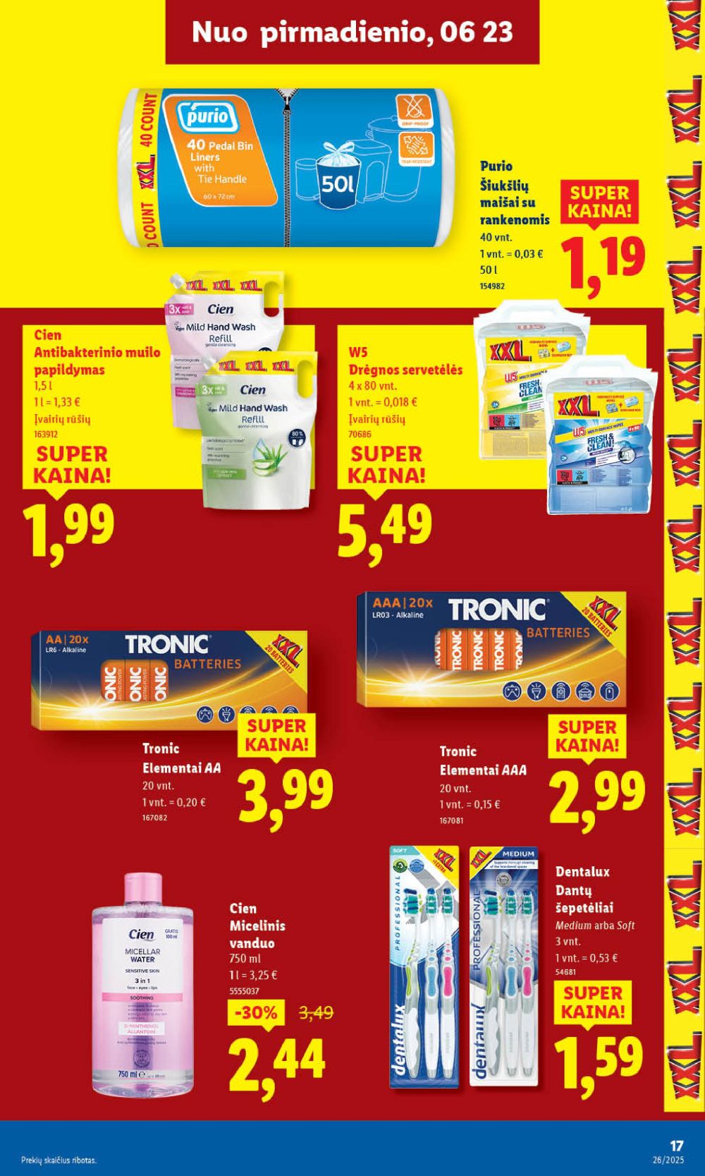 lidl - LIDL - Maisto prekių pasiūlymai (2025 06 26 - 2025 06 29) - page: 23 lidl - LIDL - Maisto prekių pasiūlymai (2025 06 26 - 2025 06 29) - page: 23