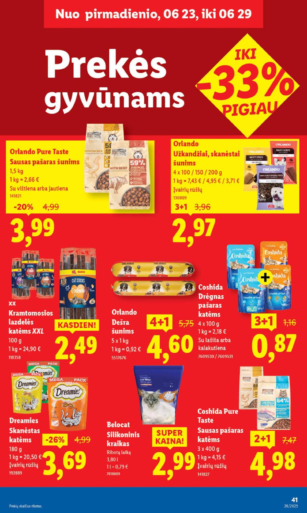 lidl - LIDL - Maisto prekių pasiūlymai (2025 06 26 - 2025 06 29) - page: 47 lidl - LIDL - Maisto prekių pasiūlymai (2025 06 26 - 2025 06 29) - page: 47