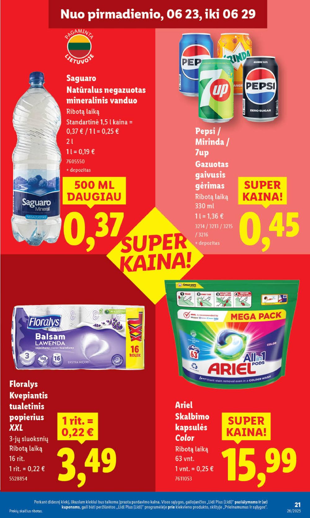 lidl - LIDL - Maisto prekių pasiūlymai (2025 06 26 - 2025 06 29) - page: 27 lidl - LIDL - Maisto prekių pasiūlymai (2025 06 26 - 2025 06 29) - page: 27