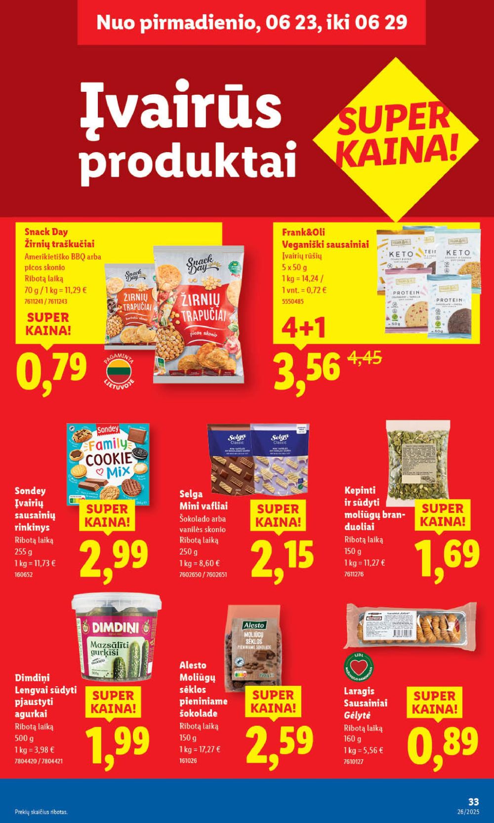 lidl - LIDL - Maisto prekių pasiūlymai (2025 06 26 - 2025 06 29) - page: 39 lidl - LIDL - Maisto prekių pasiūlymai (2025 06 26 - 2025 06 29) - page: 39