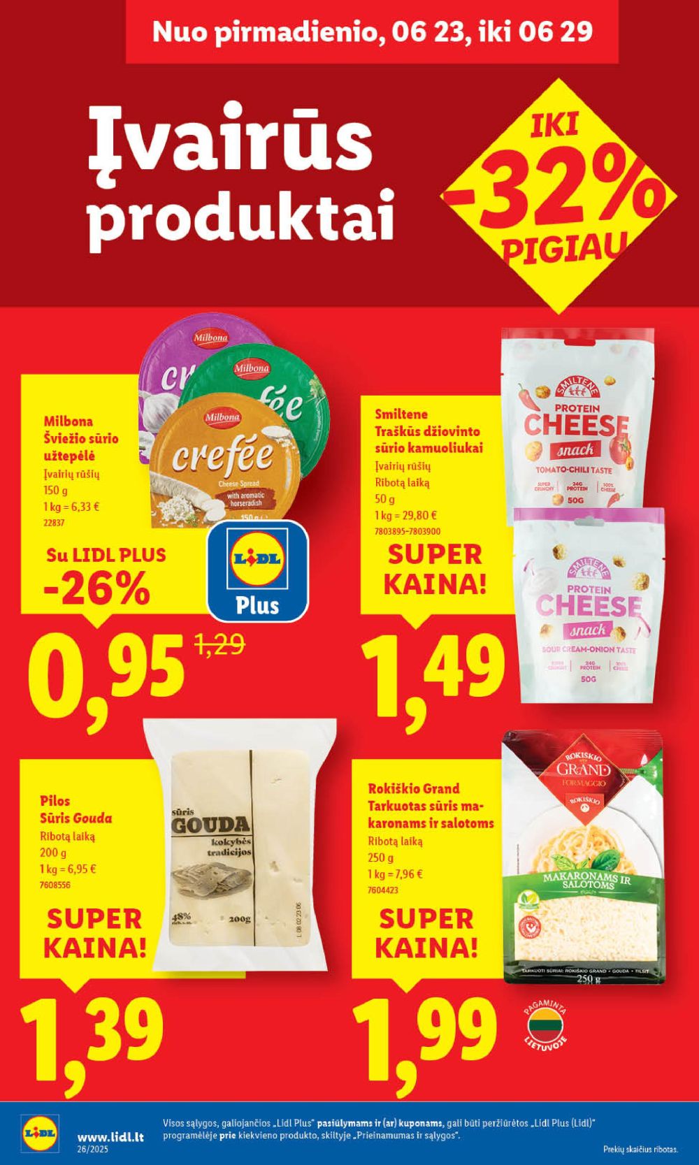 lidl - LIDL - Maisto prekių pasiūlymai (2025 06 26 - 2025 06 29) - page: 42 lidl - LIDL - Maisto prekių pasiūlymai (2025 06 26 - 2025 06 29) - page: 42