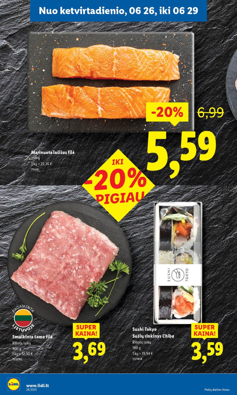 lidl - LIDL - Maisto prekių pasiūlymai (2025 06 26 - 2025 06 29) - page: 6 lidl - LIDL - Maisto prekių pasiūlymai (2025 06 26 - 2025 06 29) - page: 6