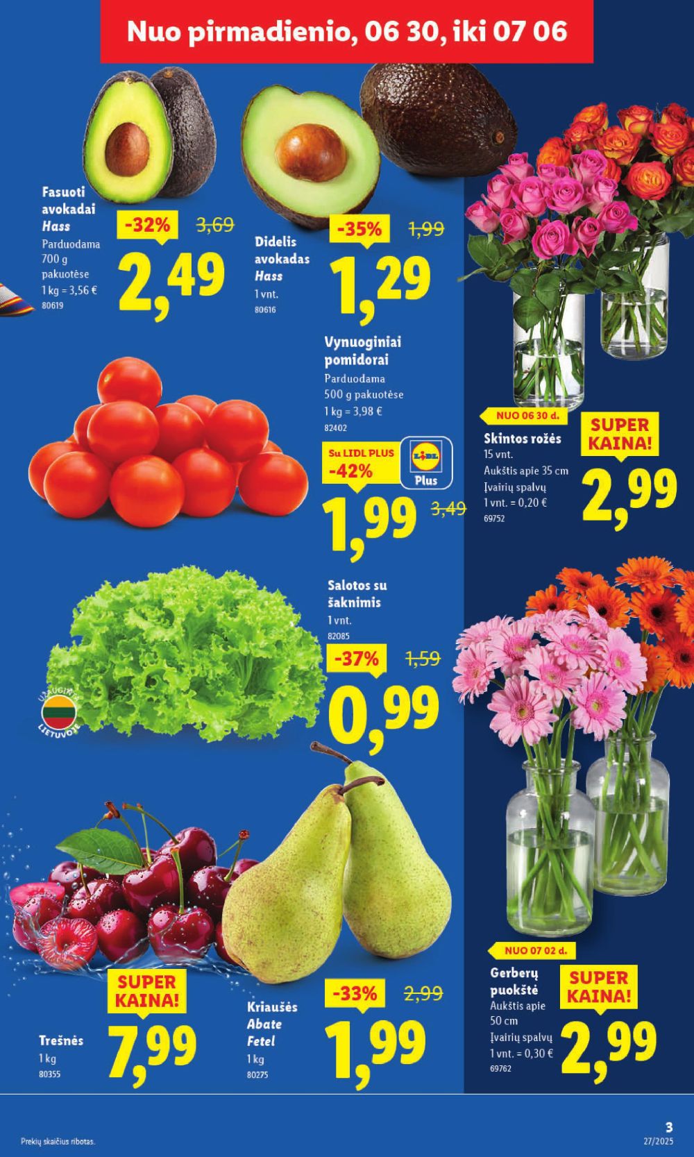 lidl - LIDL - Maisto prekių pasiūlymai (2025 06 30 - 2025 07 06) - page: 3 lidl - LIDL - Maisto prekių pasiūlymai (2025 06 30 - 2025 07 06) - page: 3