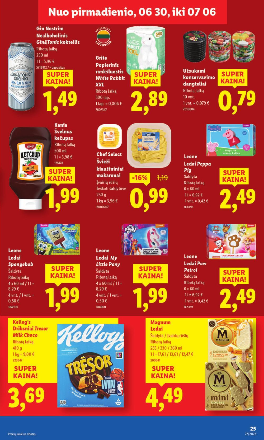 lidl - LIDL - Maisto prekių pasiūlymai (2025 06 30 - 2025 07 06) - page: 33 lidl - LIDL - Maisto prekių pasiūlymai (2025 06 30 - 2025 07 06) - page: 33