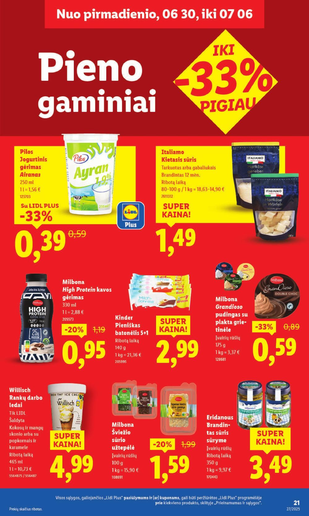 lidl - LIDL - Maisto prekių pasiūlymai (2025 06 30 - 2025 07 06) - page: 23 lidl - LIDL - Maisto prekių pasiūlymai (2025 06 30 - 2025 07 06) - page: 23