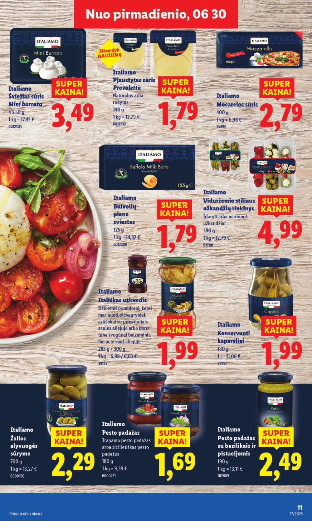 lidl - LIDL - Maisto prekių pasiūlymai (2025 06 30 - 2025 07 06) - page: 13 lidl - LIDL - Maisto prekių pasiūlymai (2025 06 30 - 2025 07 06) - page: 13
