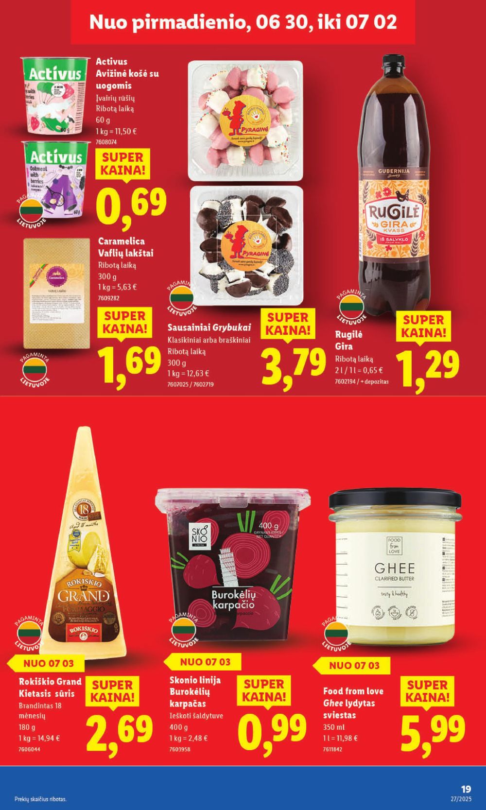 lidl - LIDL - Maisto prekių pasiūlymai (2025 06 30 - 2025 07 06) - page: 27 lidl - LIDL - Maisto prekių pasiūlymai (2025 06 30 - 2025 07 06) - page: 27